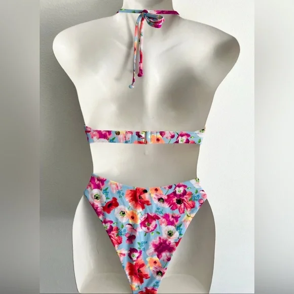 Victoria Secret Floral Bikini Set - Picture 6 of 9